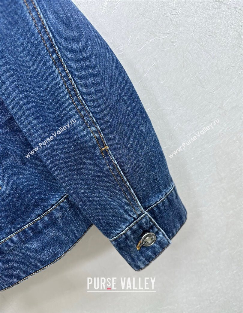 Dior Denim Jacket Navy Blue 2025 0728 (QI-250728032)