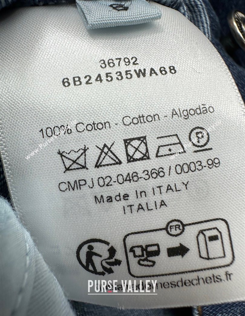 Dior Denim Jacket Navy Blue 2025 0728 (QI-250728032)