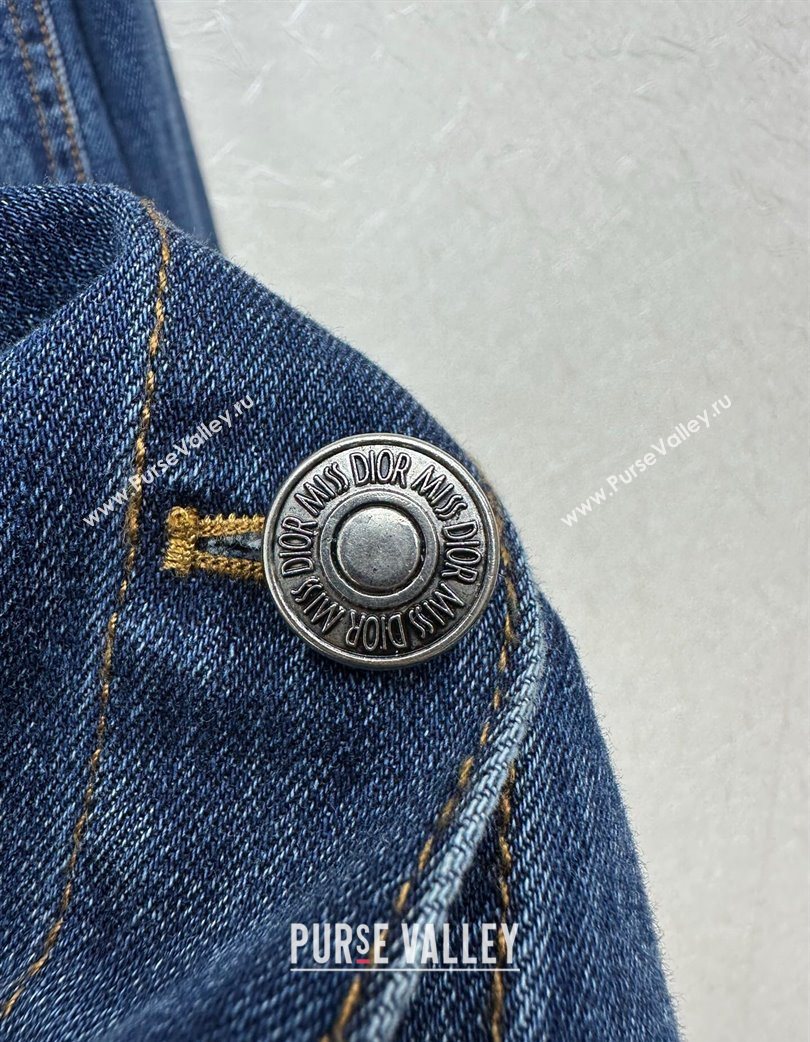 Dior Denim Shirt Navy Blue 2025 0728 (QI-250728033)