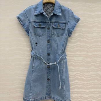 Dior Denim Dress Light Blue 2025 0728 (QI-250728030)