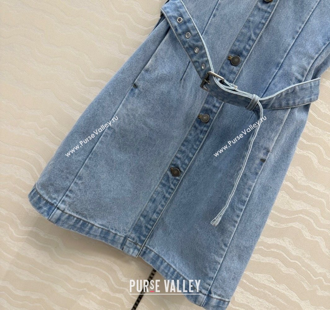 Dior Denim Dress Light Blue 2025 0728 (QI-250728030)