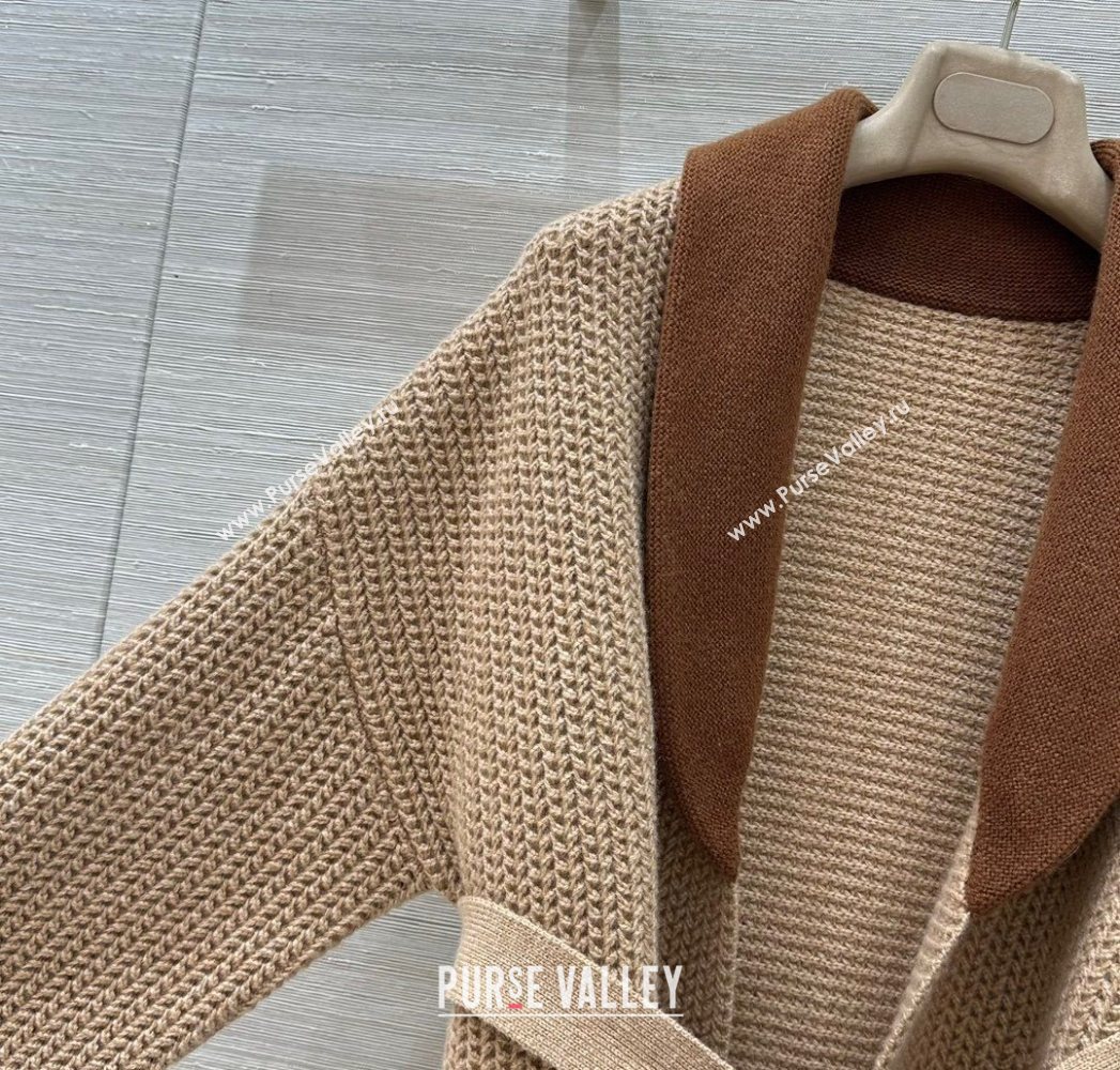 Loro Piana LP Wool Cashmere Cardigan Beige 2025 0729 (QI-250729030)