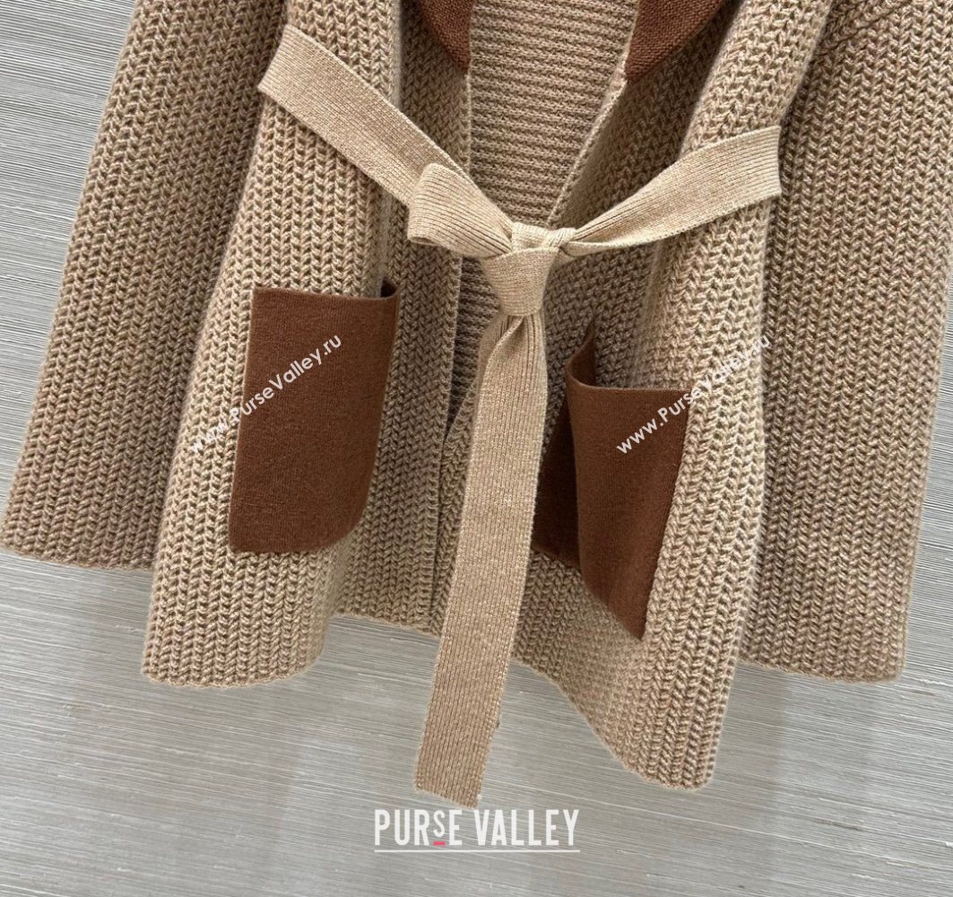 Loro Piana LP Wool Cashmere Cardigan Beige 2025 0729 (QI-250729030)