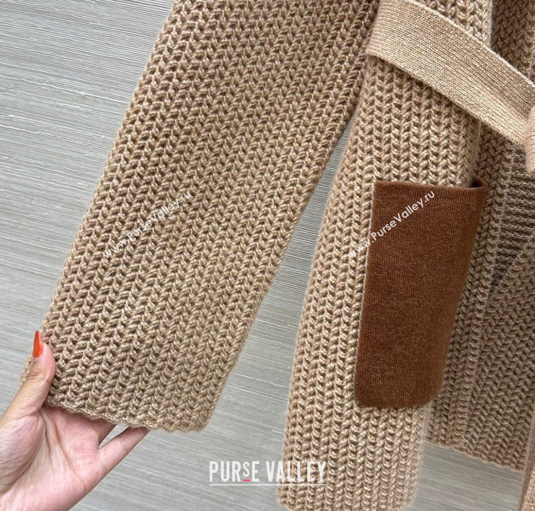 Loro Piana LP Wool Cashmere Cardigan Beige 2025 0729 (QI-250729030)