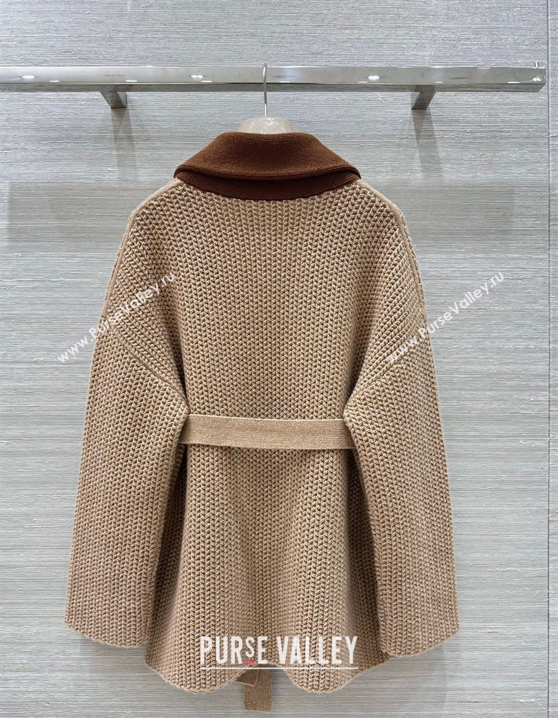 Loro Piana LP Wool Cashmere Cardigan Beige 2025 0729 (QI-250729030)