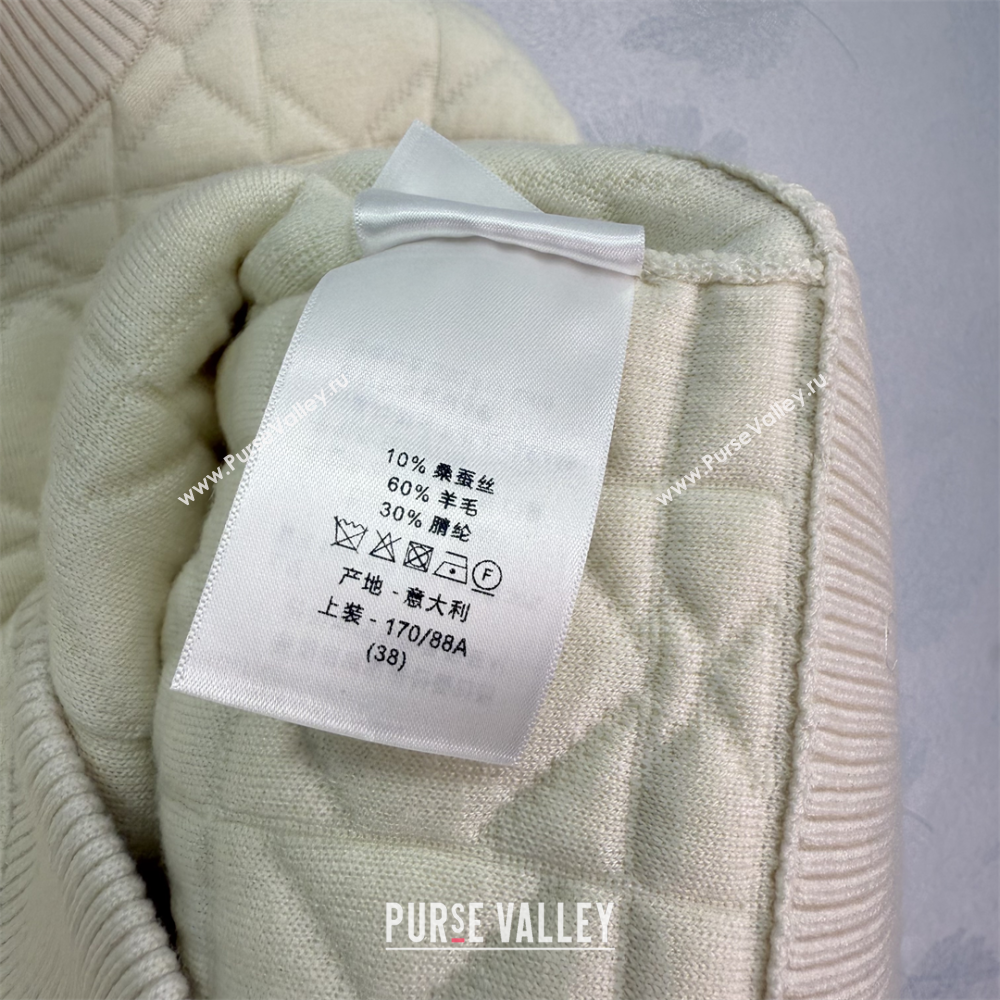 Dior Oblique Jacket White/Black 2025 0813 (QI-250814121)