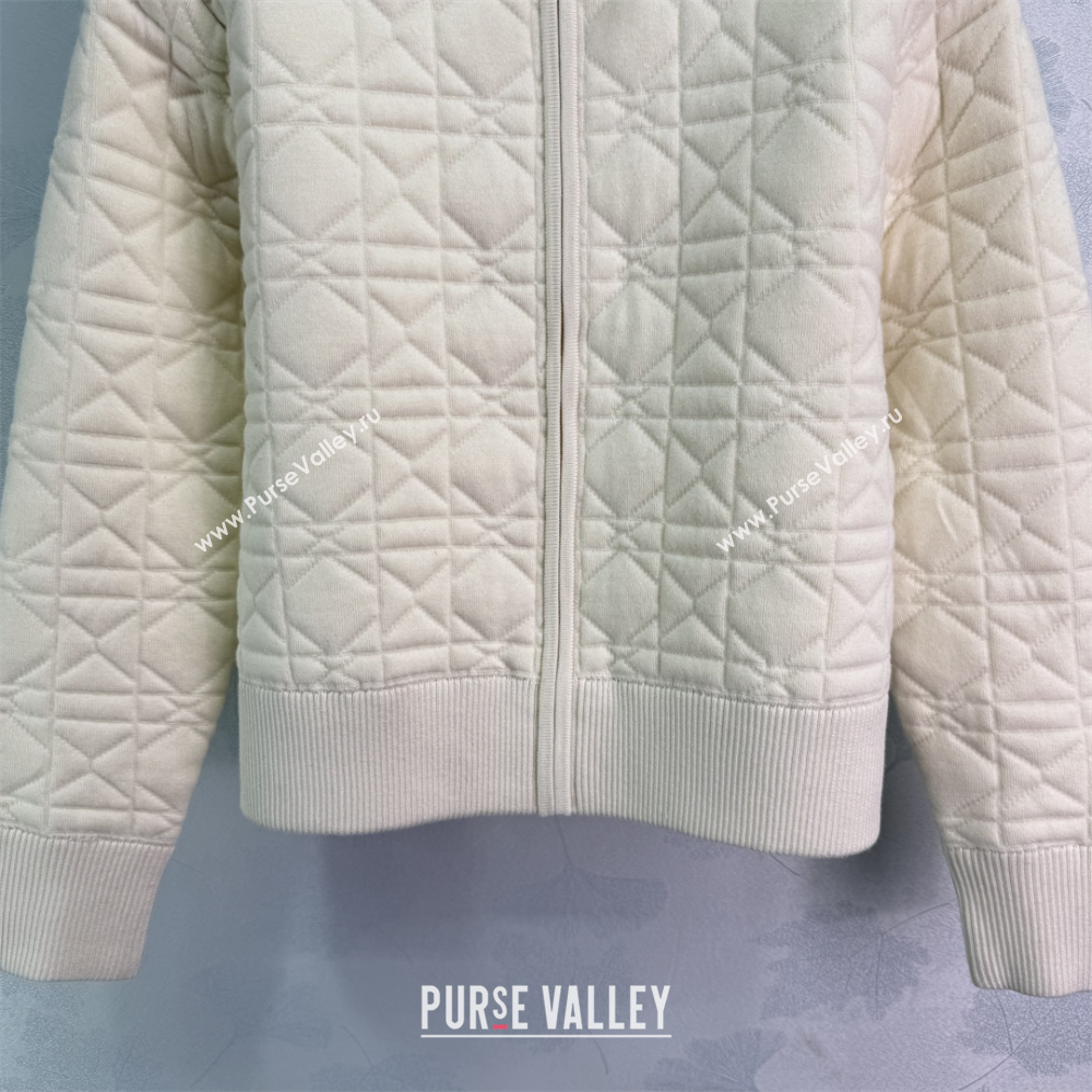 Dior Oblique Jacket White/Black 2025 0813 (QI-250814121)