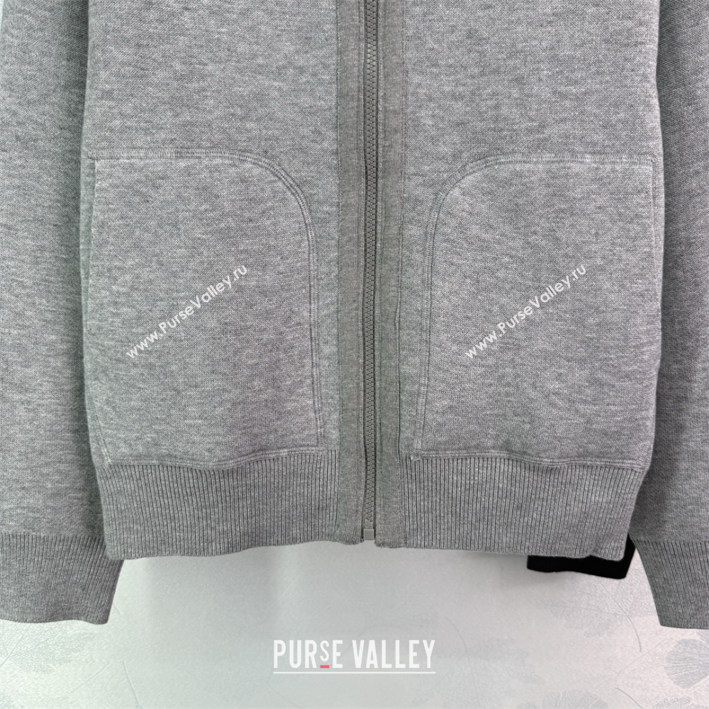 Dior Wool Reversible Jacket Grey/Black 2025 0814 (QI-250814120)