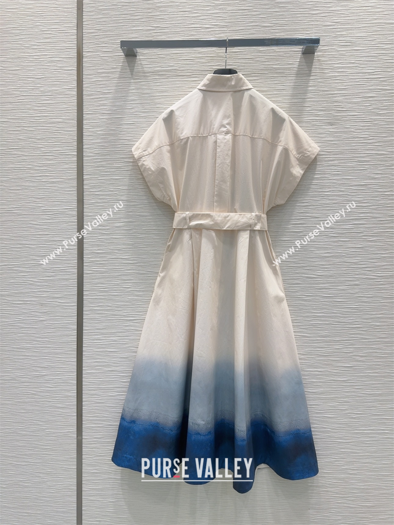 Dior Printed Dress White 2025 0814 (QI-250814126)