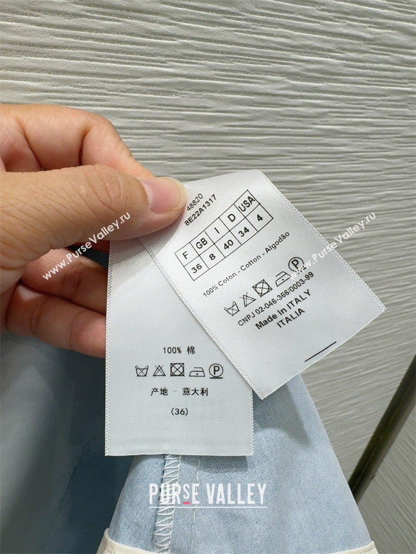 Dior Printed Dress White 2025 0814 (QI-250814126)