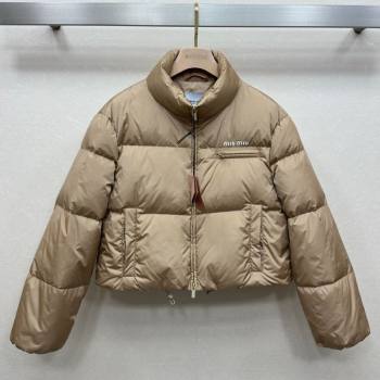 Miu Miu Down Jacket Beige 2025 0814 (QI-250814029)