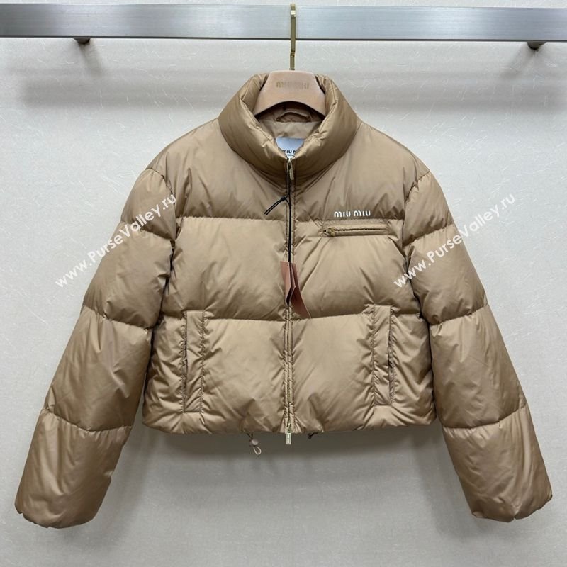 Miu Miu Down Jacket Beige 2025 0814 (QI-250814029)