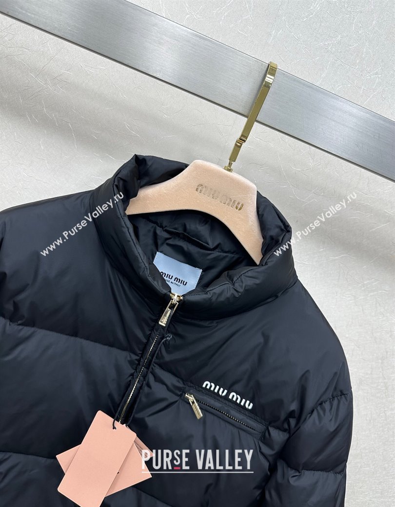 Miu Miu Down Jacket Black 2025 0814 (QI-250814030)