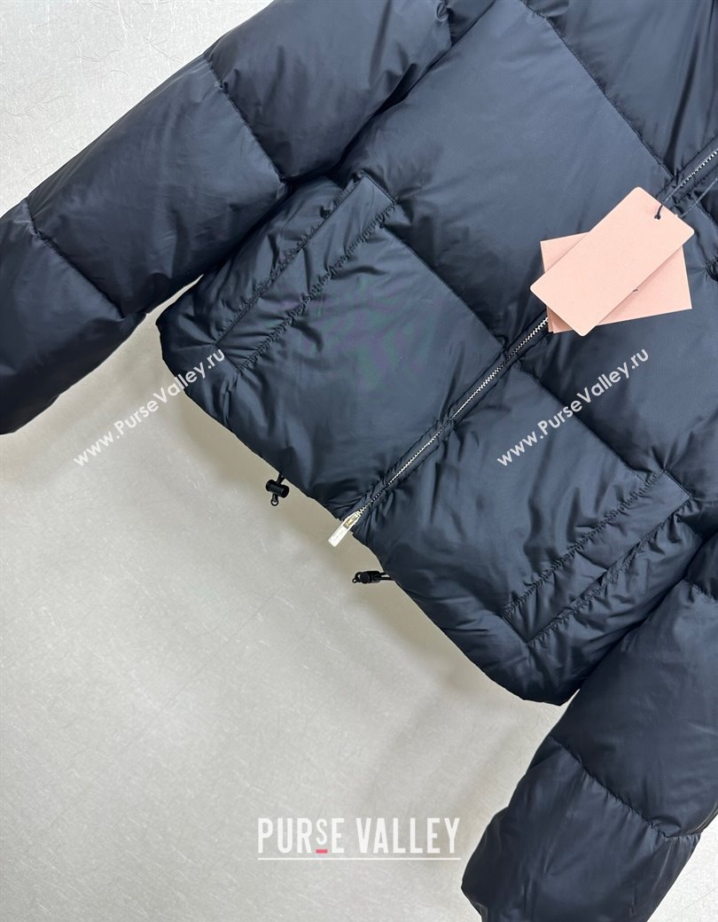 Miu Miu Down Jacket Black 2025 0814 (QI-250814030)