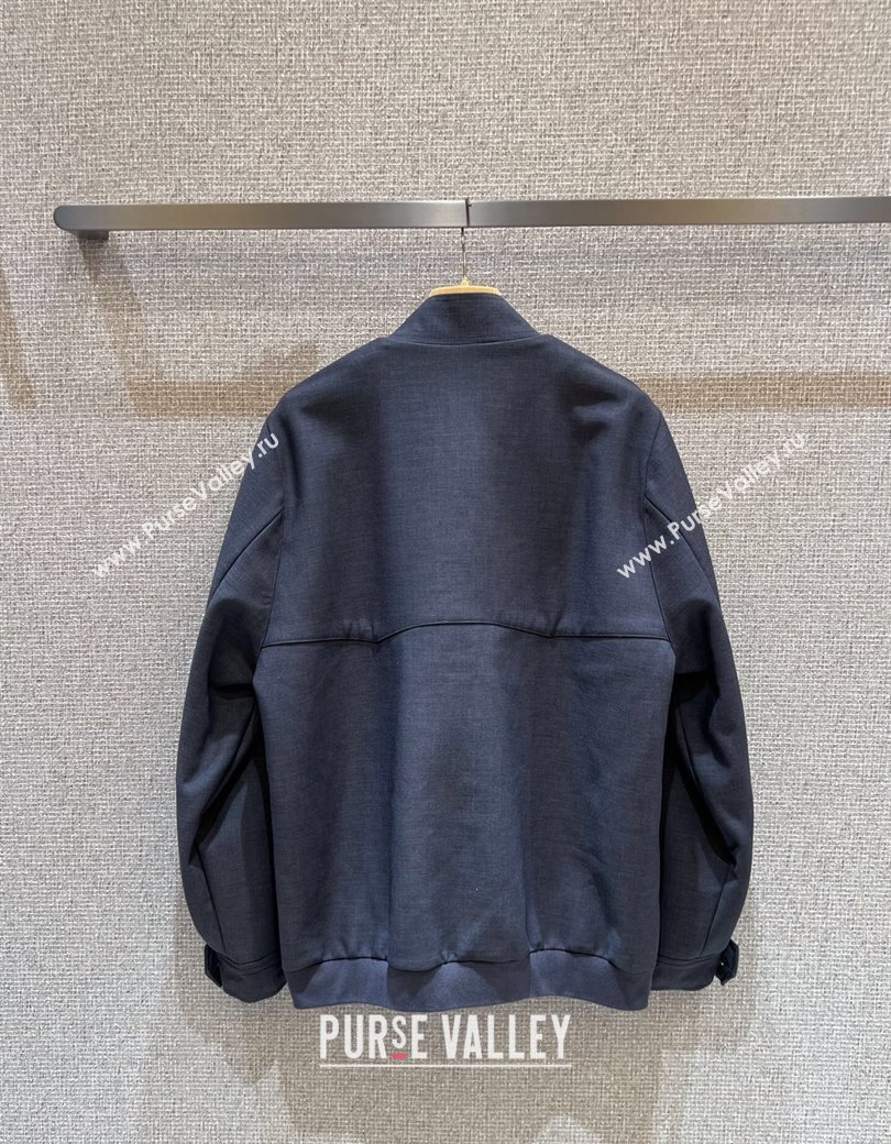 Miu Miu Dark Grey Jacket 2025 0814 (QI-250814023)