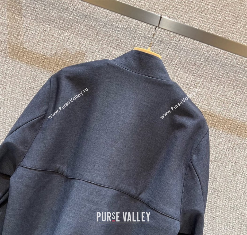 Miu Miu Dark Grey Jacket 2025 0814 (QI-250814023)