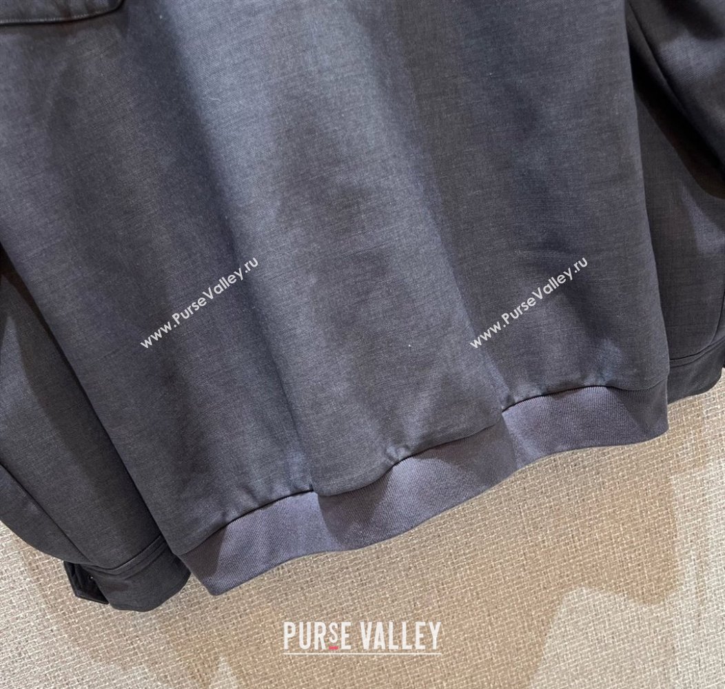 Miu Miu Dark Grey Jacket 2025 0814 (QI-250814023)