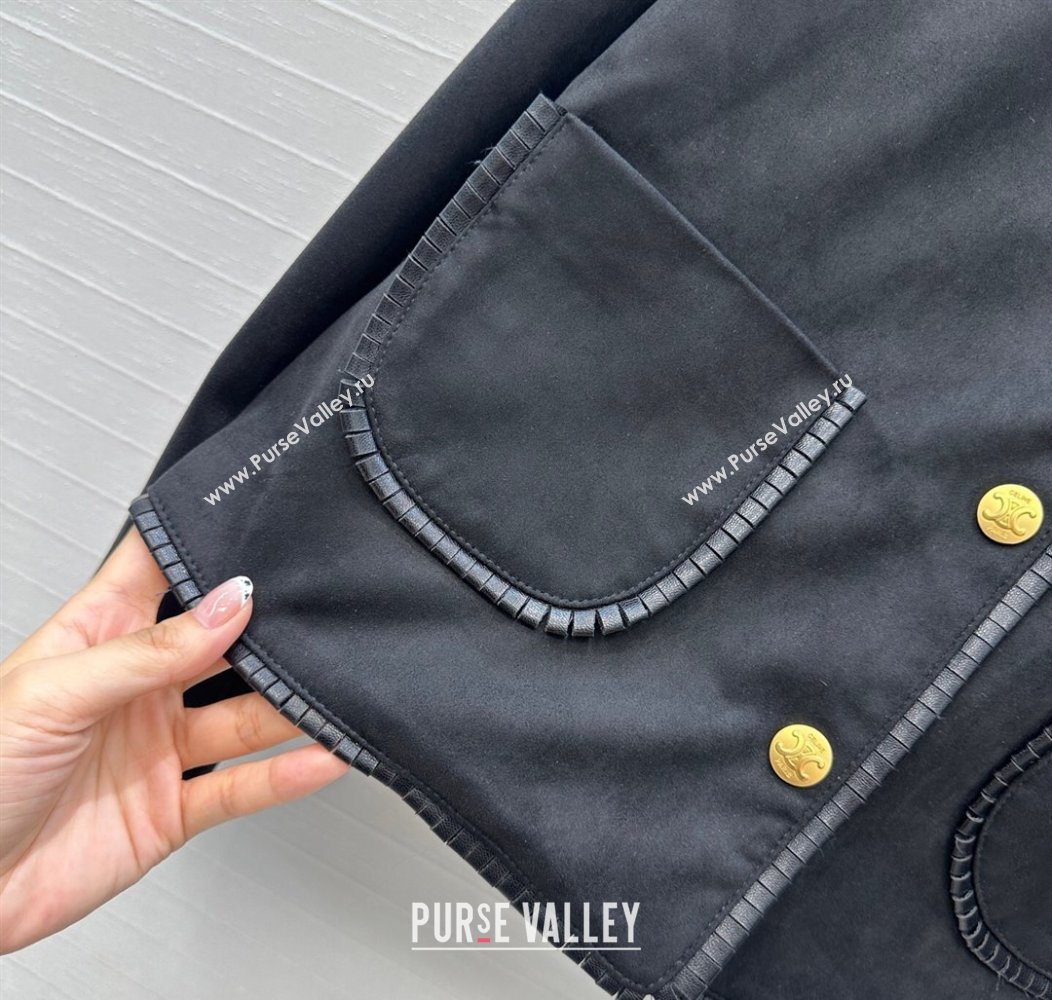 Celine Jacket Black 2025 0814 (QI-250814115)
