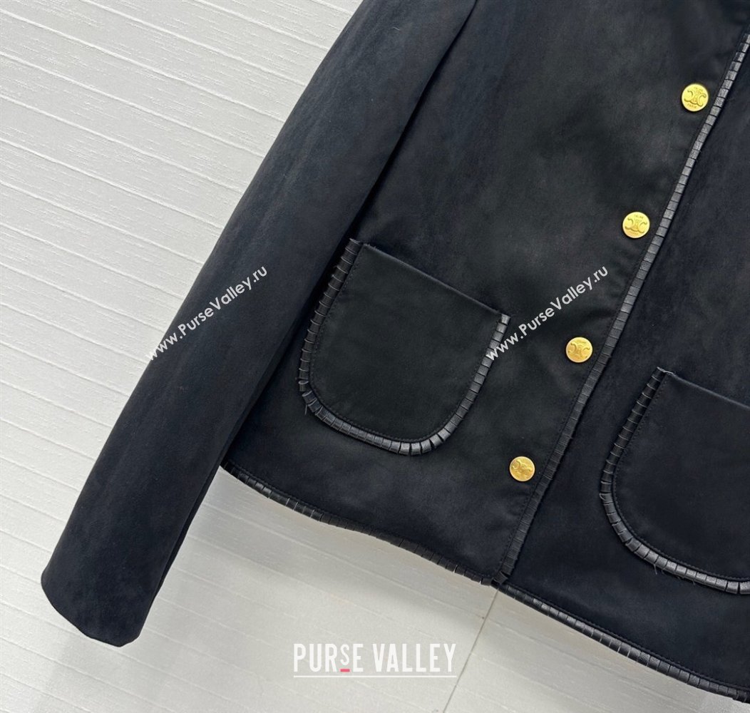 Celine Jacket Black 2025 0814 (QI-250814115)