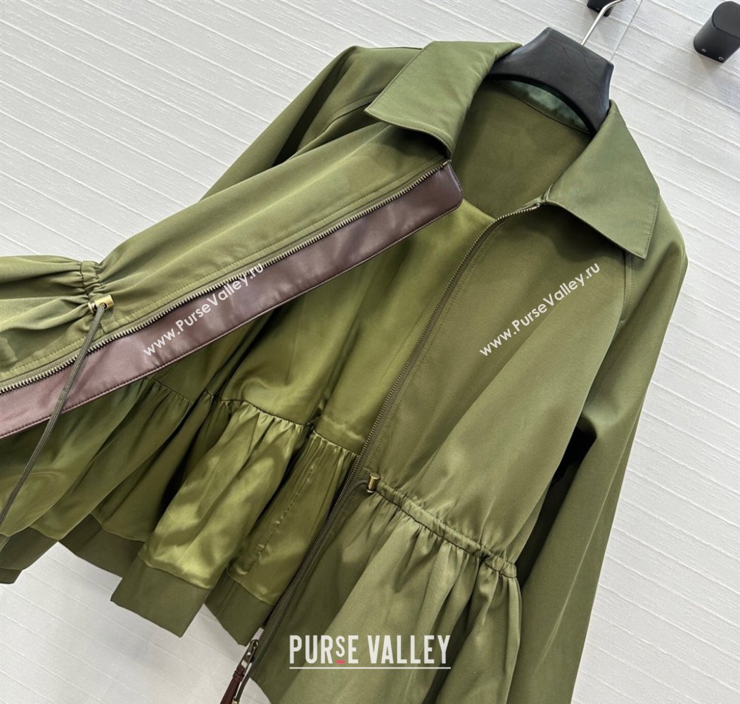 Loewe Jacket Green 2025 0813 (QI-250814116)