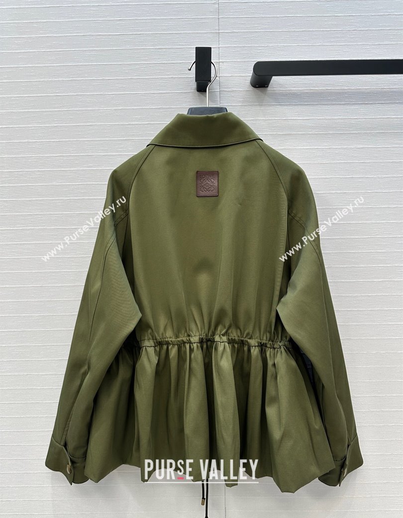 Loewe Jacket Green 2025 0813 (QI-250814116)