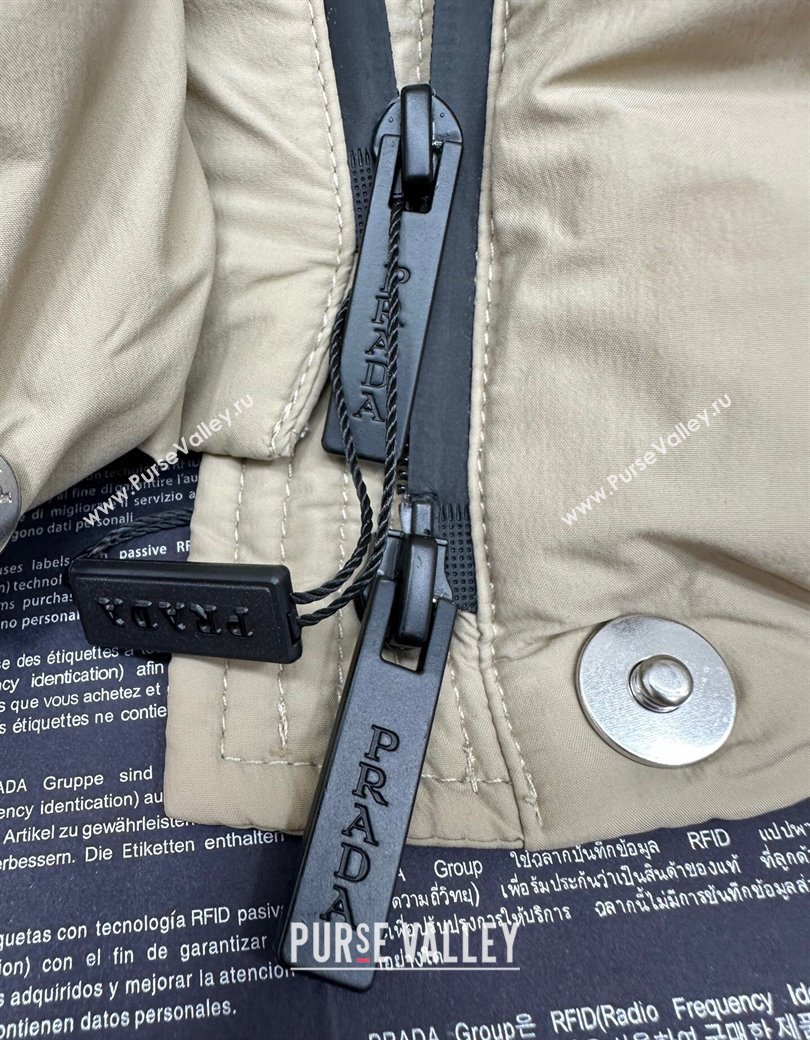 Prada Down Jacket Beige 2025 0812 (QI-250815015)