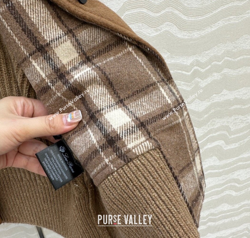 Loro Piana LP Wool Cashmerer Blend Jacket Brown 2025 0812 (QI-250815016)