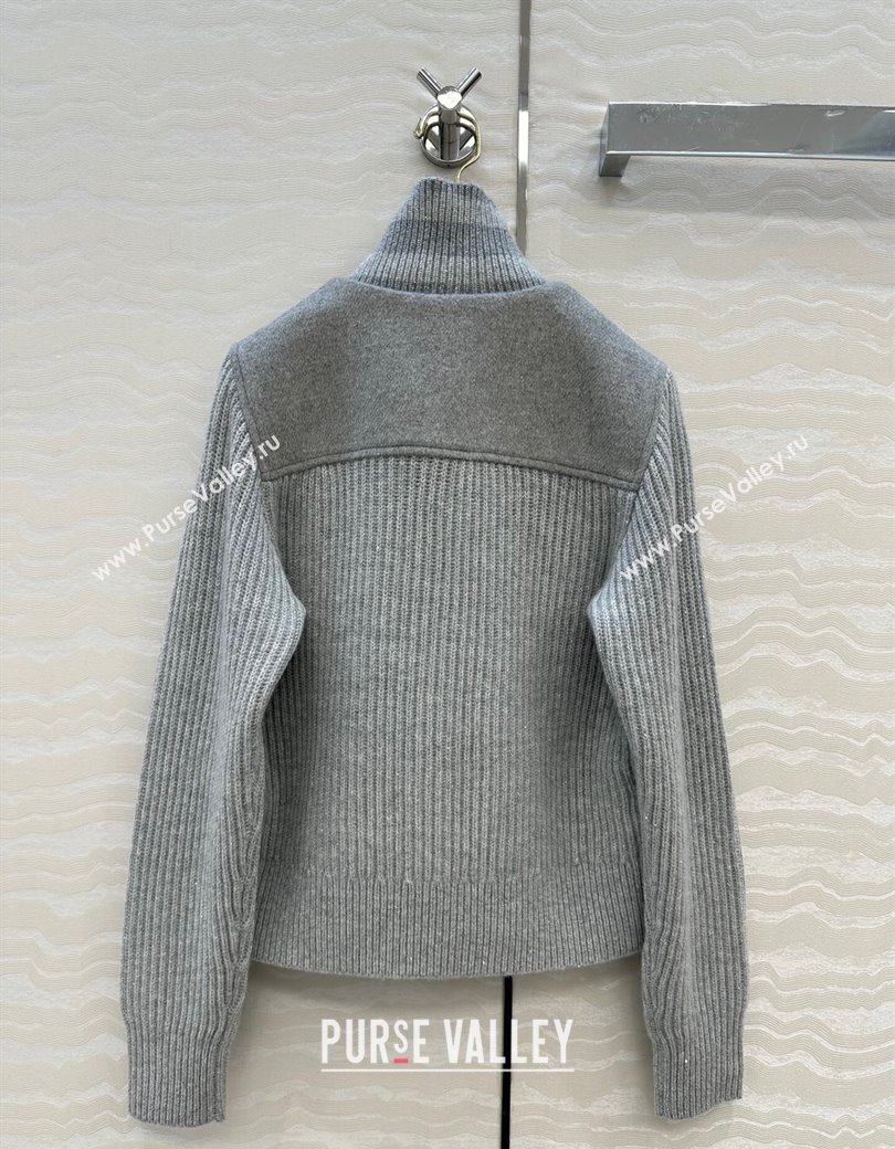 Loro Piana LP Wool Cashmerer Blend Jacket Grey 2025 0812 (QI-250815017)