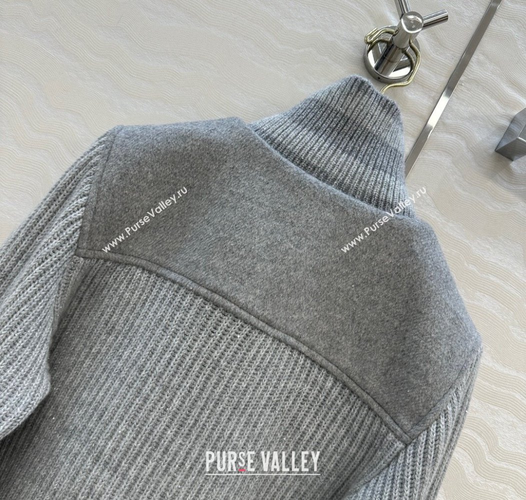 Loro Piana LP Wool Cashmerer Blend Jacket Grey 2025 0812 (QI-250815017)