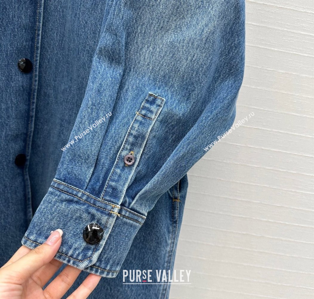 Prada Denim Long Jacket 2025 0812 (QI-250815025)