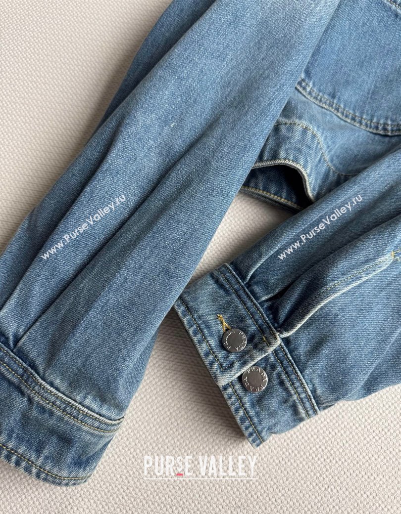 Prada Denim Short Jacket Blue 2025 0812 (QI-250815030)