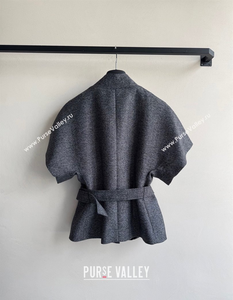 Dior Wool Silk Shirt Grey 2025 0812 (QI-250815034)