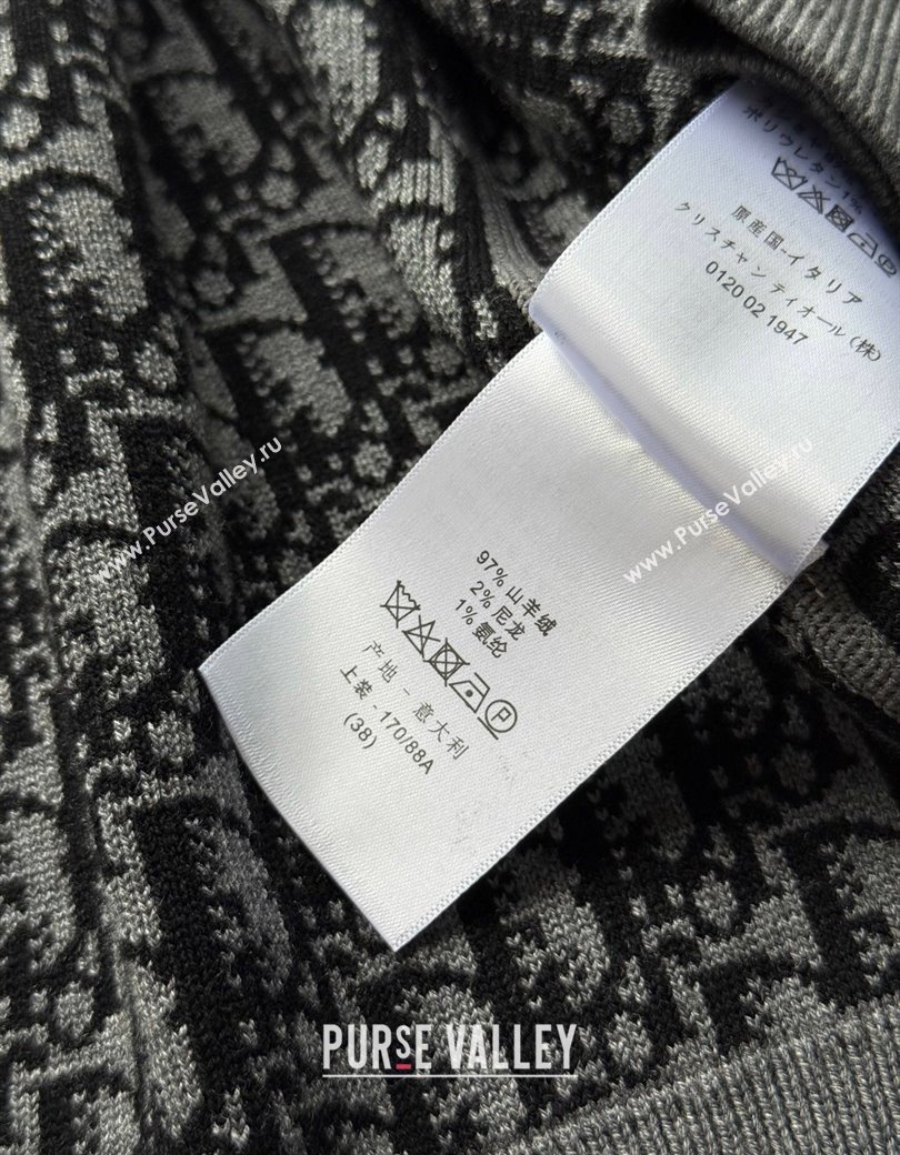 Dior Cashmere Jacket Grey 2025 0815 (QI-250815035)