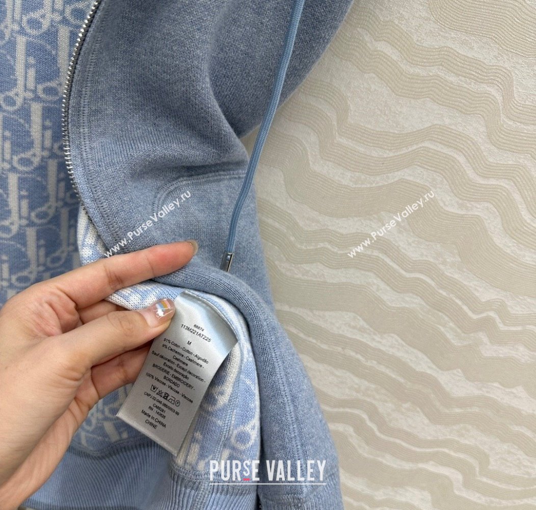 Dior Reversible Jacket Grey/Blue 2025 0812 (QI-250815006)