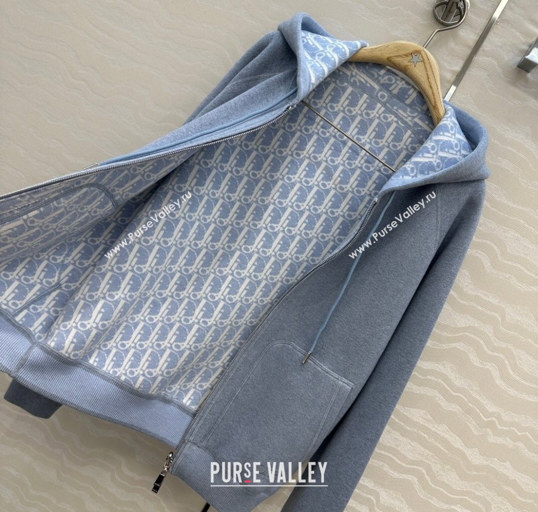 Dior Reversible Jacket Grey/Blue 2025 0812 (QI-250815006)