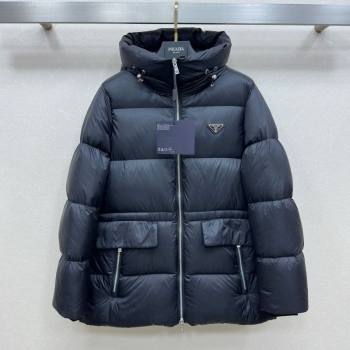 Prada Down Jacket Black 2025 0812 (QI-250815013)