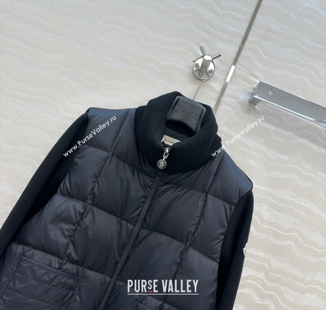 Moncler Down Jacket Black 2025 0815 (QI-250815046)