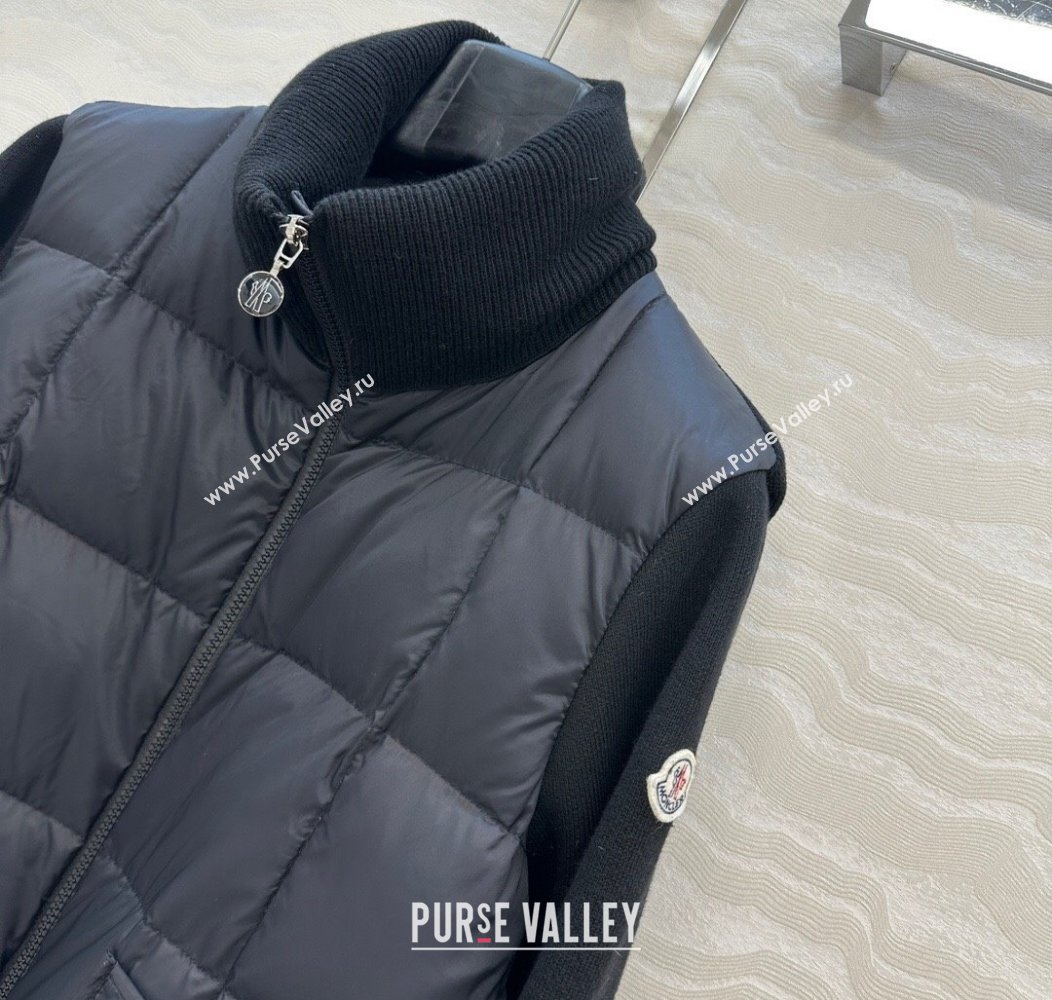 Moncler Down Jacket Black 2025 0815 (QI-250815046)