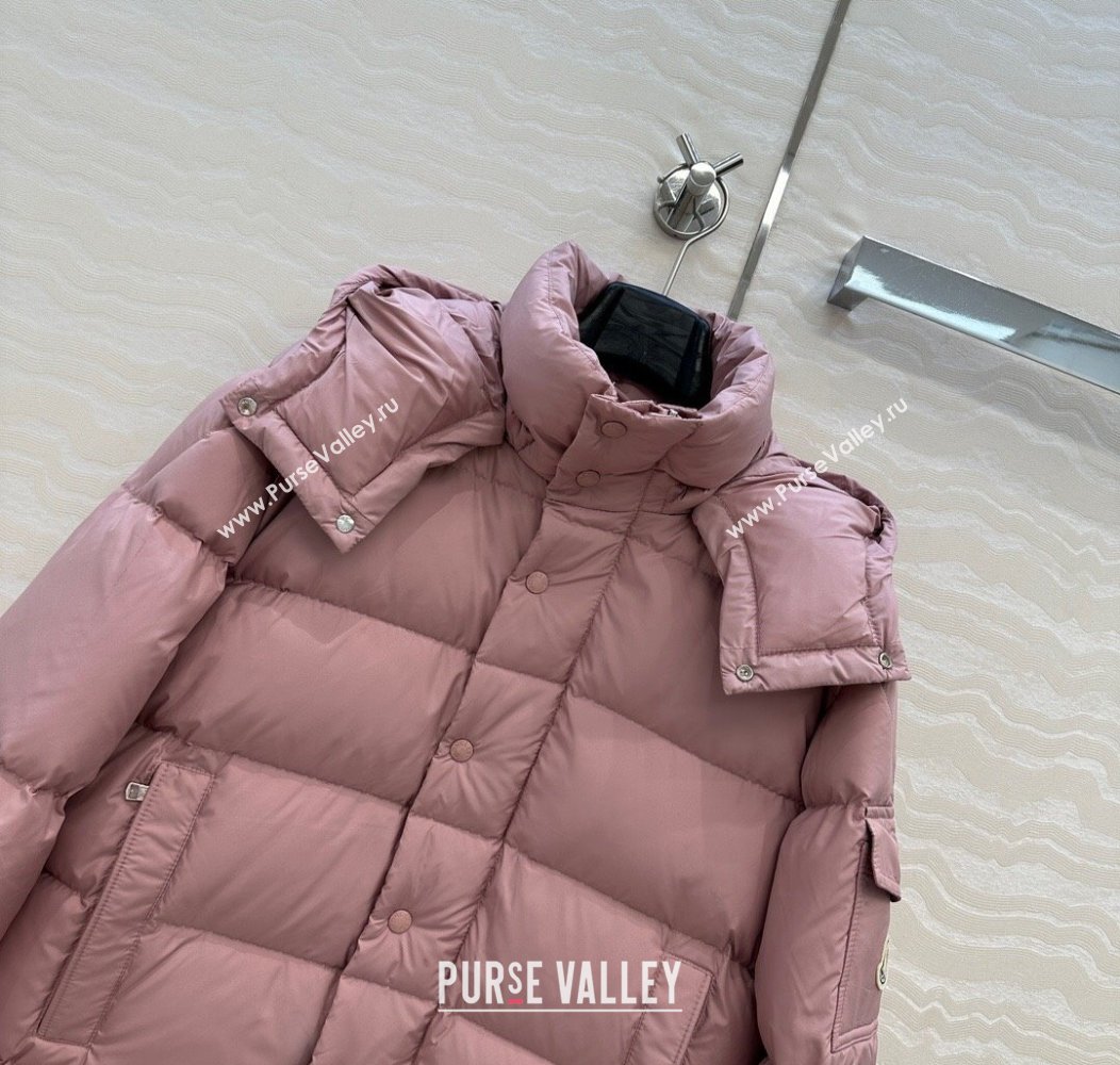 Moncler MaYa Down Jacket Pink 2025 0814 (QI-250815048)