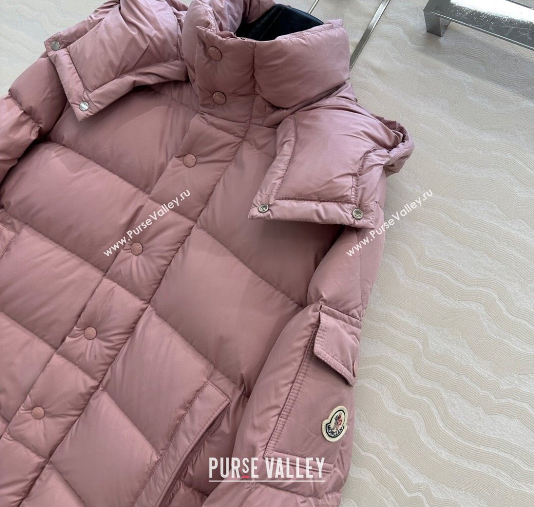 Moncler MaYa Down Jacket Pink 2025 0814 (QI-250815048)