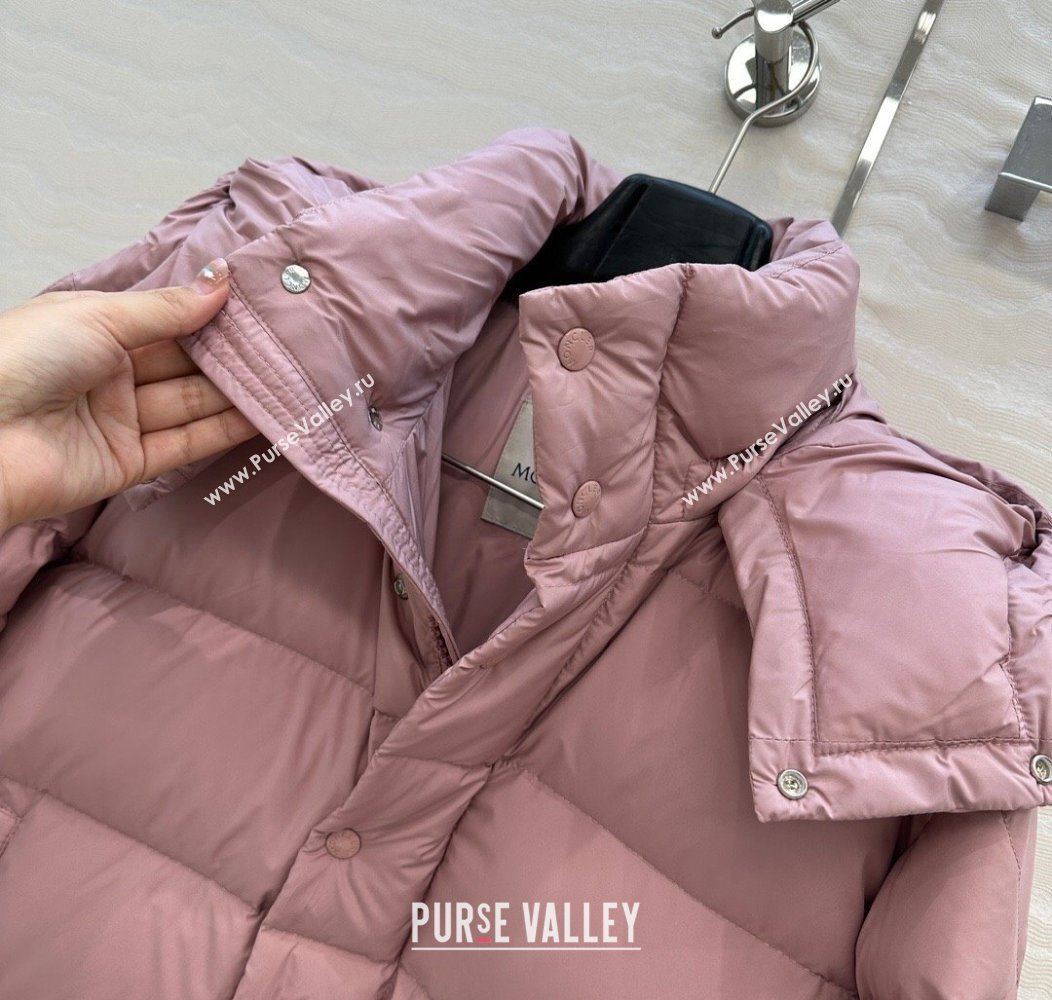 Moncler MaYa Down Jacket Pink 2025 0814 (QI-250815048)
