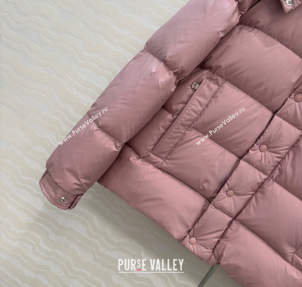 Moncler MaYa Down Jacket Pink 2025 0814 (QI-250815048)