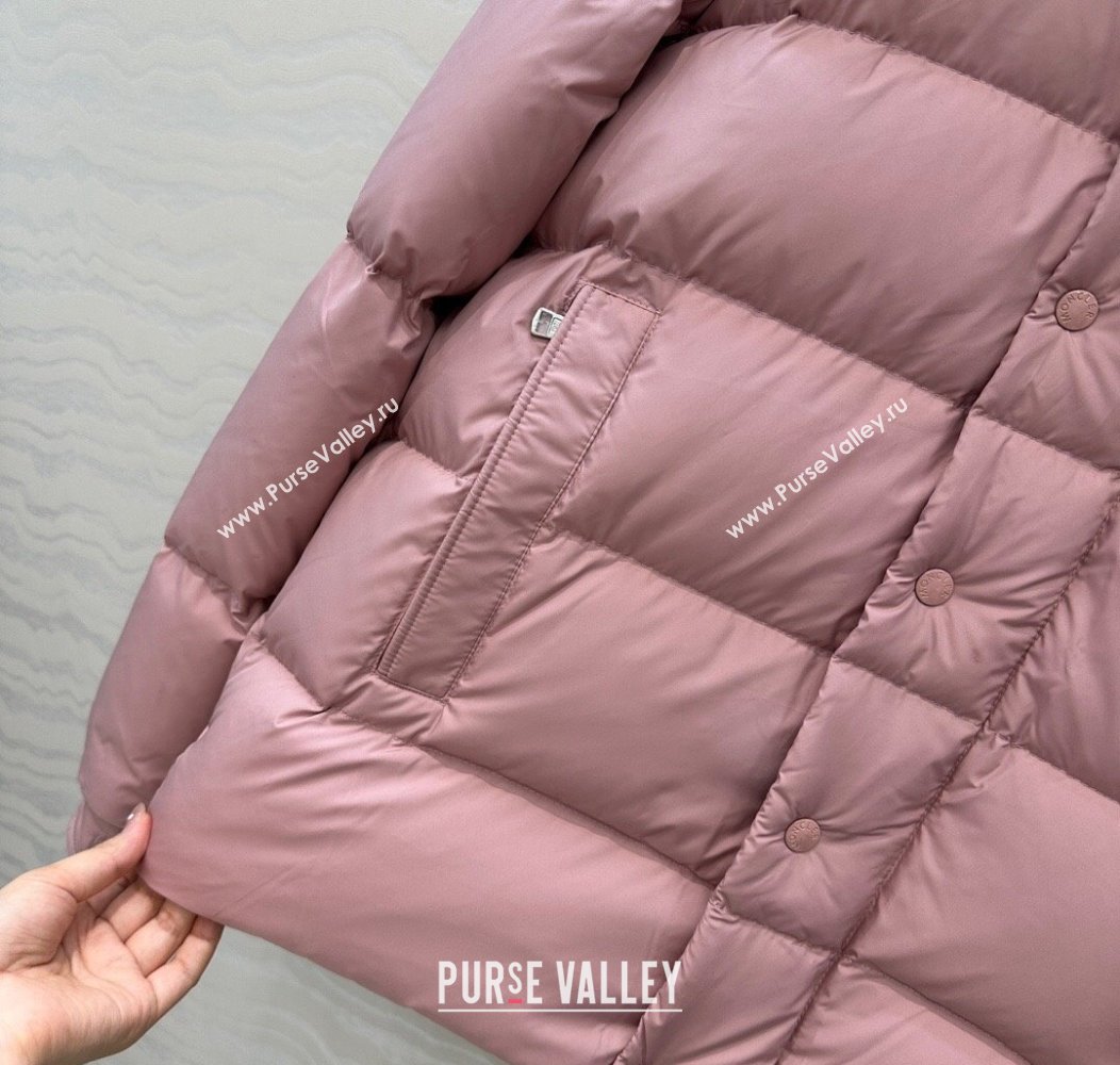 Moncler MaYa Down Jacket Pink 2025 0814 (QI-250815048)