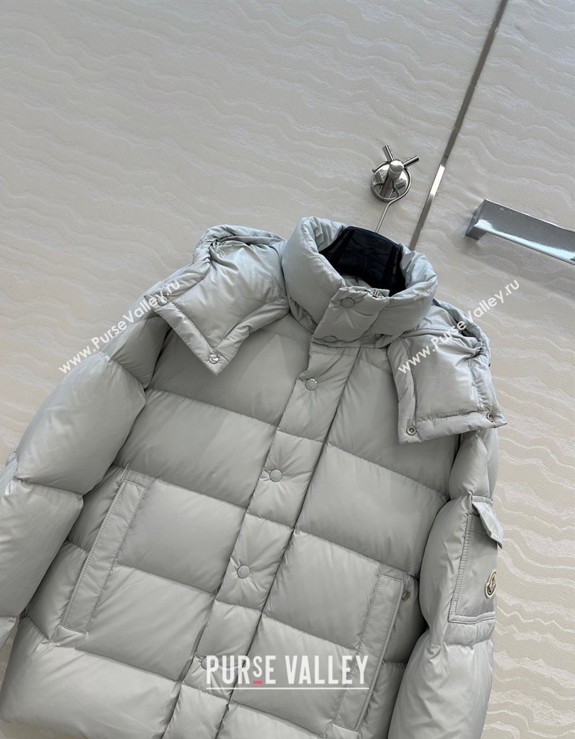 Moncler MaYa Down Jacket Pearly Grey 2025 0814 (QI-250815049)