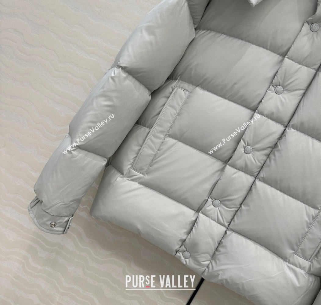 Moncler MaYa Down Jacket Pearly Grey 2025 0814 (QI-250815049)