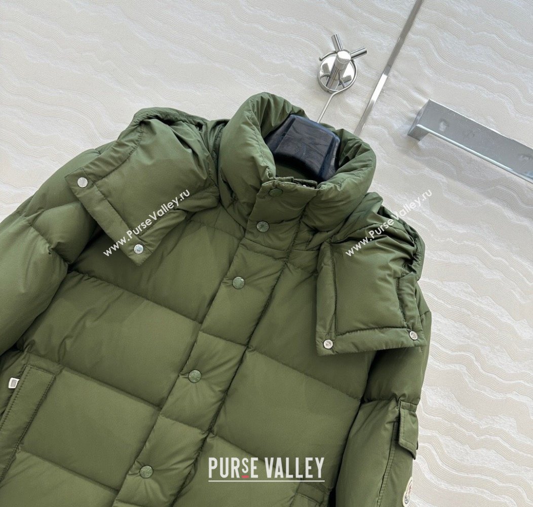 Moncler MaYa Down Jacket Green 2025 0814 (QI-250815050)