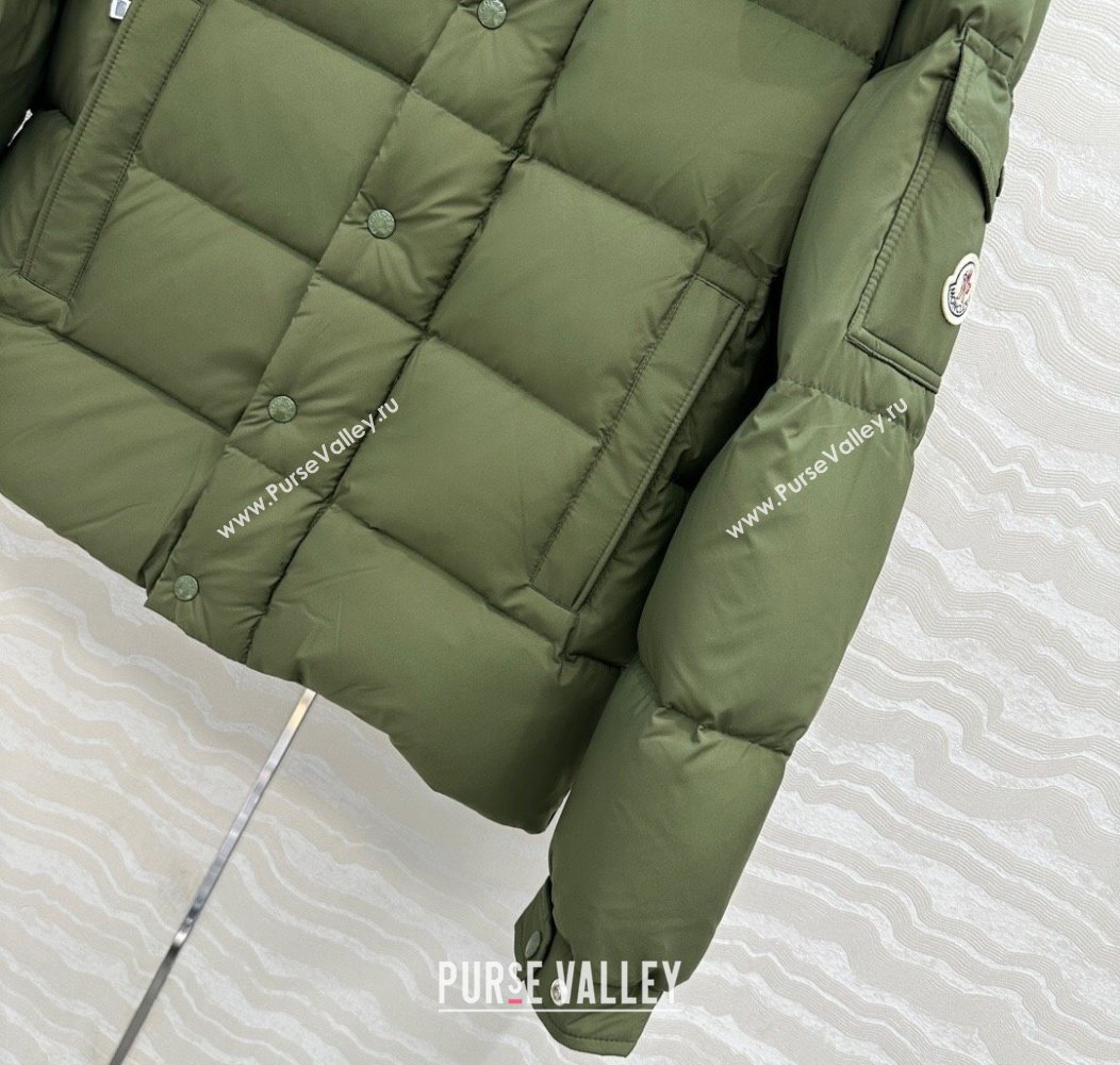 Moncler MaYa Down Jacket Green 2025 0814 (QI-250815050)