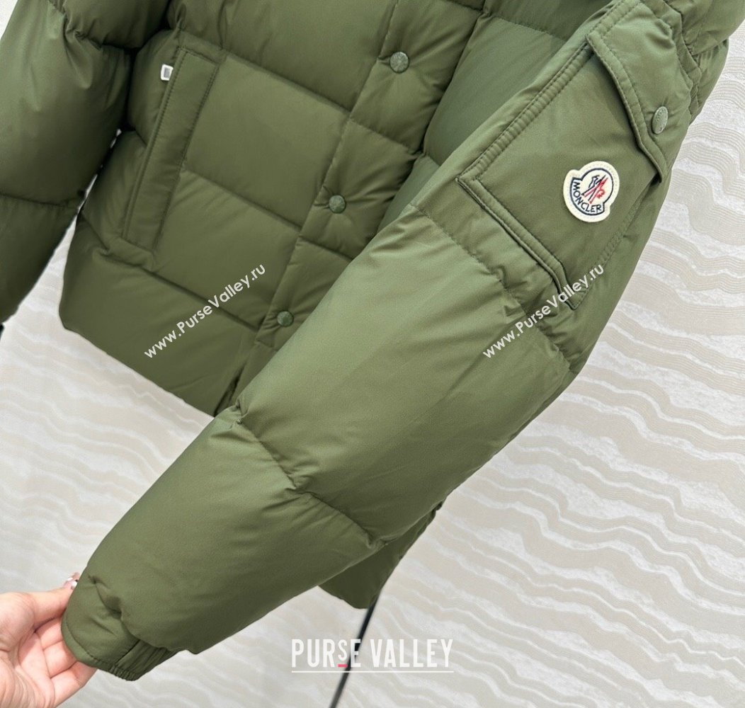 Moncler MaYa Down Jacket Green 2025 0814 (QI-250815050)