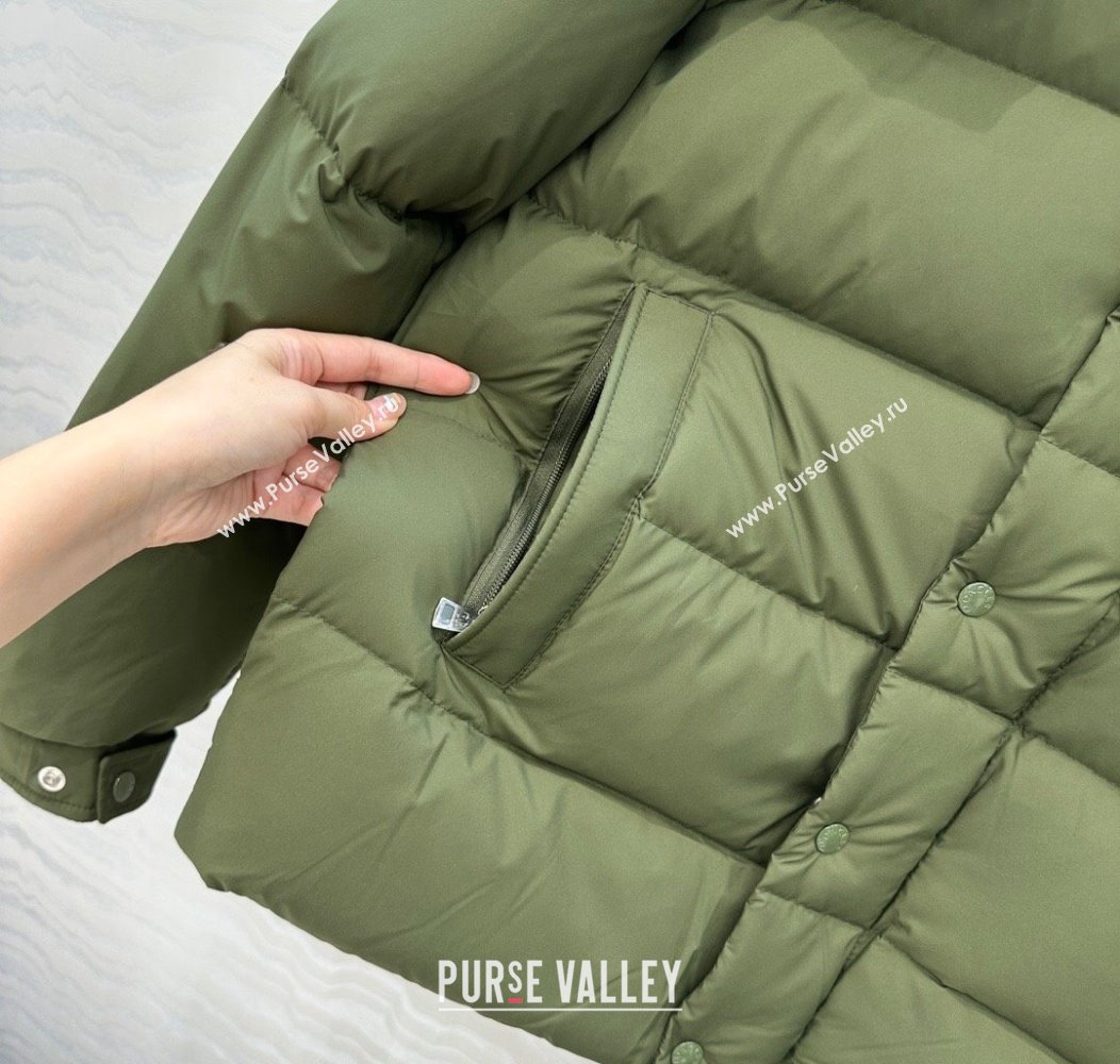 Moncler MaYa Down Jacket Green 2025 0814 (QI-250815050)