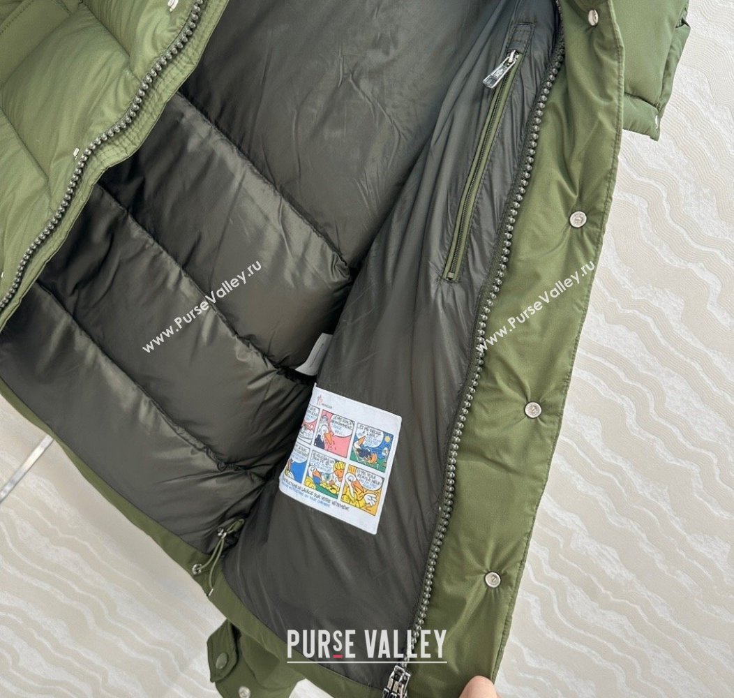 Moncler MaYa Down Jacket Green 2025 0814 (QI-250815050)